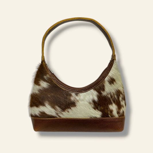 Bolsa Luna hecha de piel de res