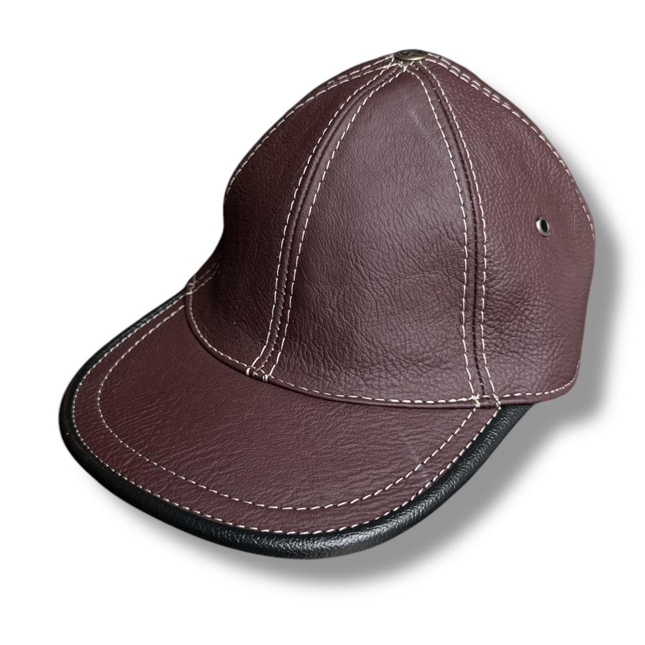 Gorra de piel de res