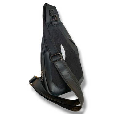 Pechera Mantarraya hecha de piel de res