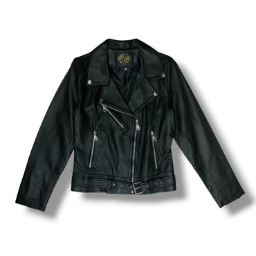 Chamarra Berlín para dama hecha de piel de borrego de alta calidad