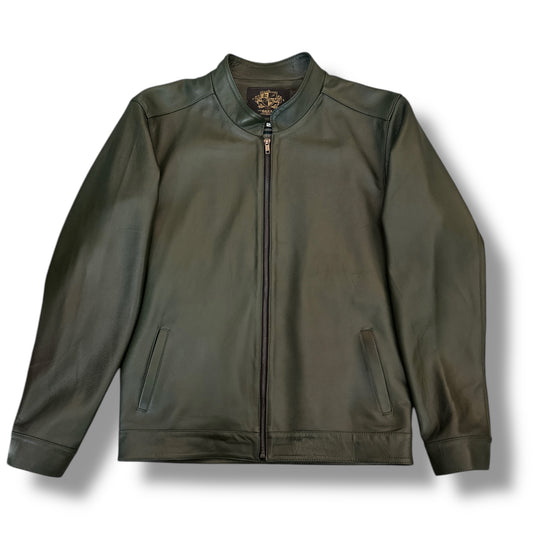 Chamarra Anthony hecha de piel de borrego de calidad