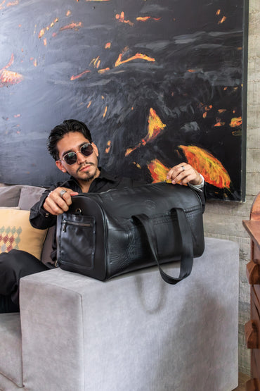 Maleta del Valle hecha de piel de res