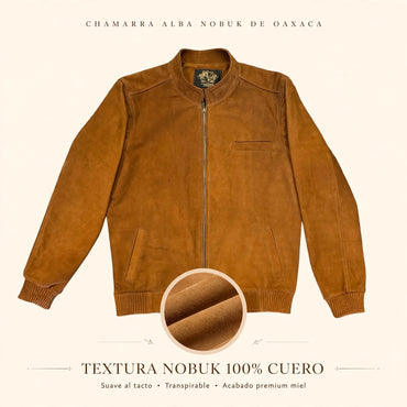 Chamarra Alba hecha de piel de borrego unisex