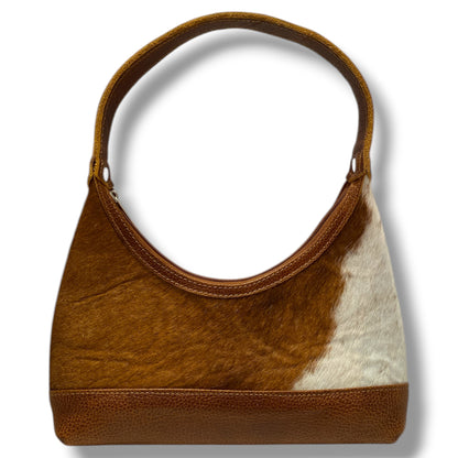 Bolsa Luna hecha de piel de res