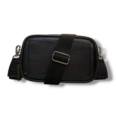 Neceser Negro hecha de piel de res