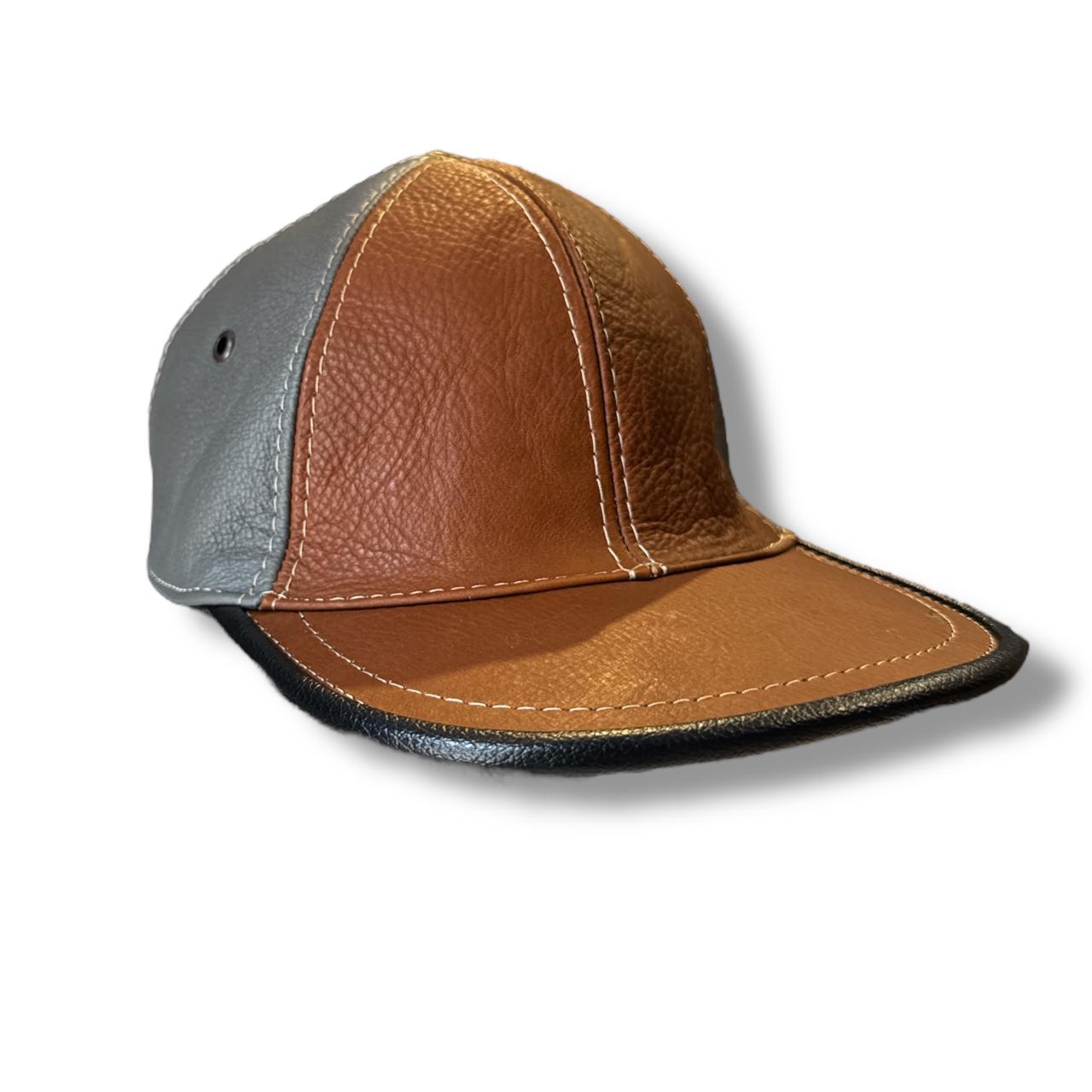 Gorra de piel de res