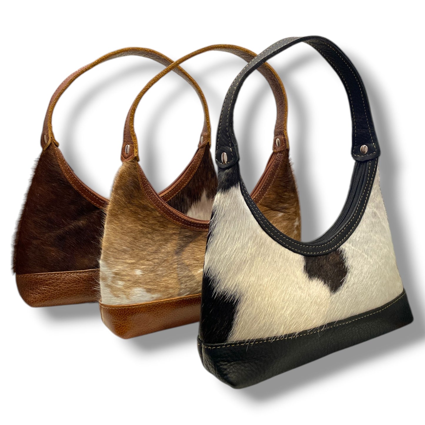 Bolsa Luna hecha de piel de res
