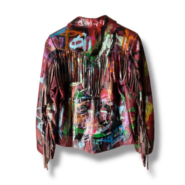 Chamarra Dualidad hecha de piel de borrego