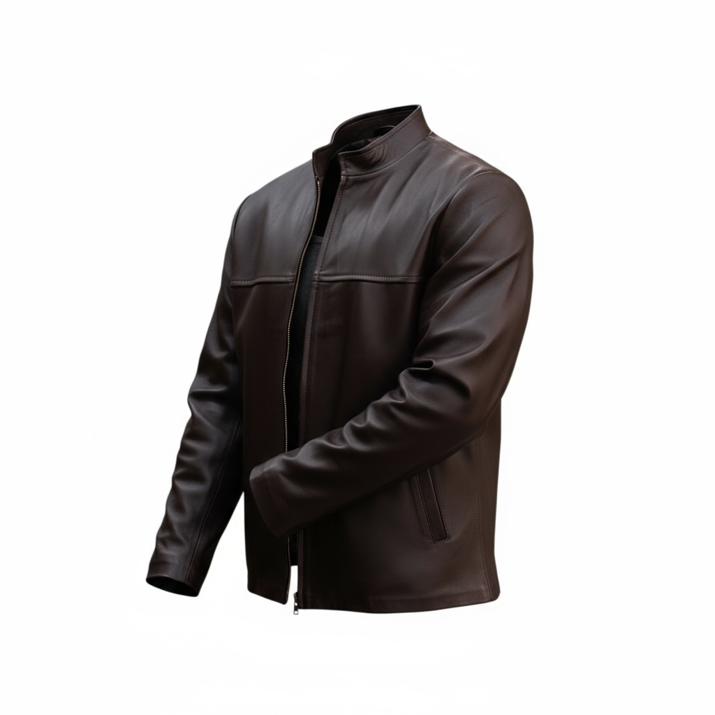 Chamarra Italiana hecha de piel de borrego de calidad