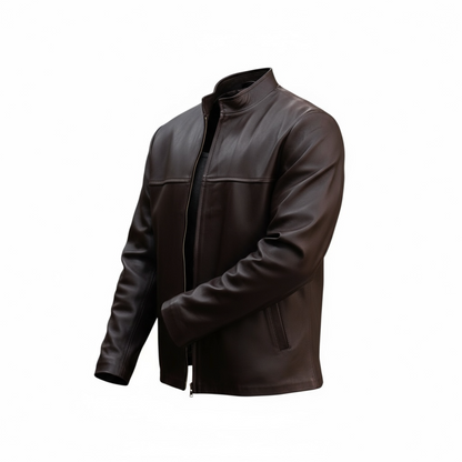 Chamarra Italiana hecha de piel de borrego de calidad