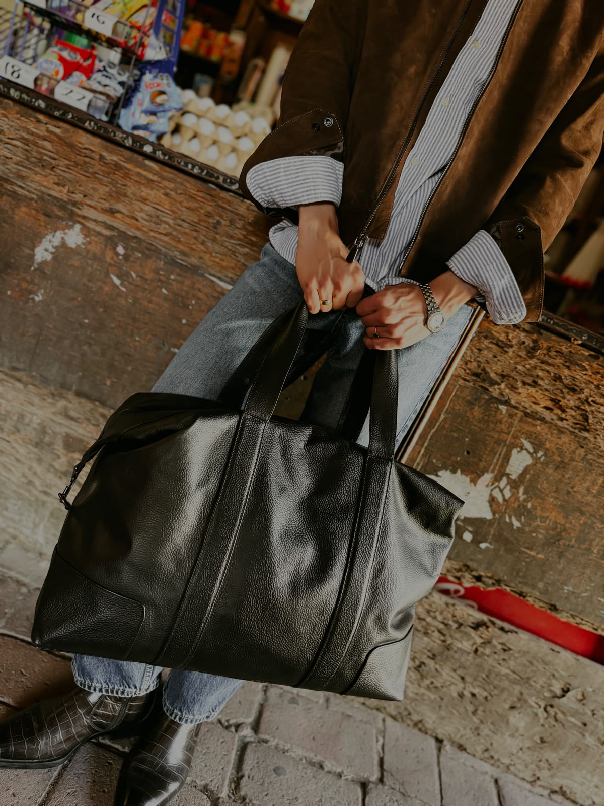 Bolso Max Hecha De Piel De Res