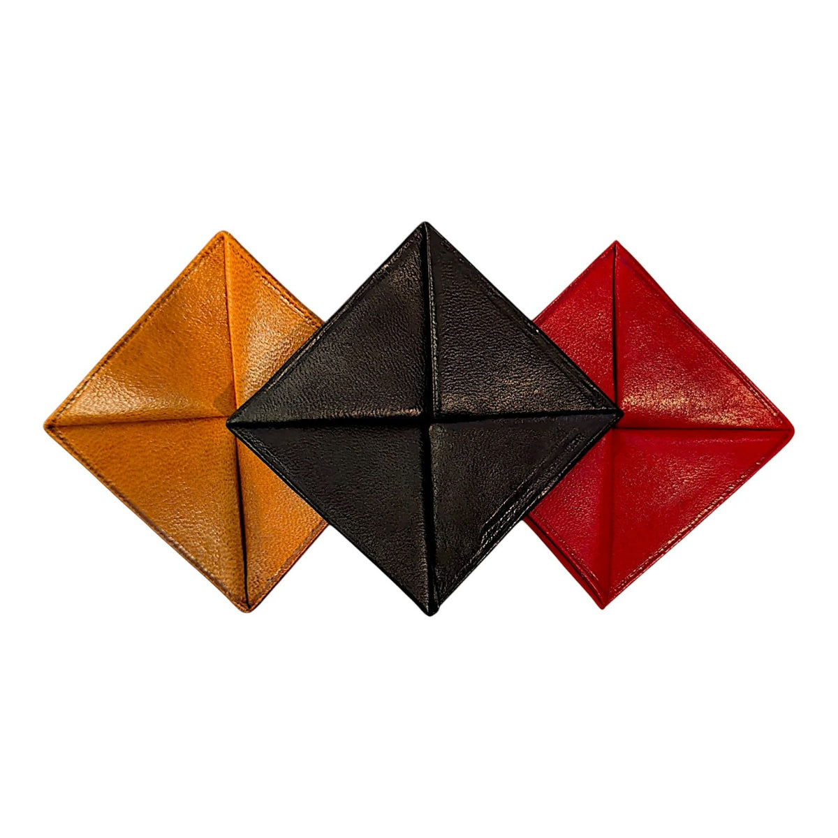 Monedero Origami 100% Piel De Res