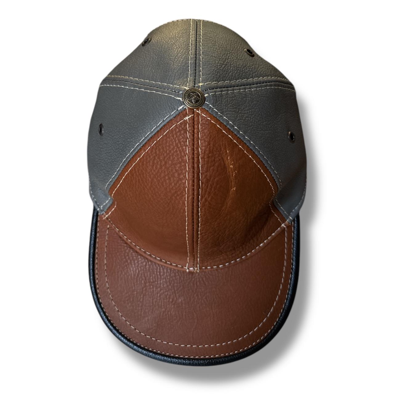 Gorra de piel de res