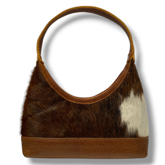 Bolsa Luna hecha de piel de res