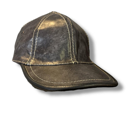 Gorra de piel de res